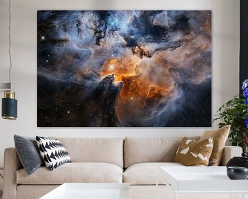 Fascinerende nevels in de ruimte van Poster Art Shop