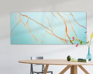 Marble surface with fine veins by Poster Art Shop