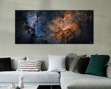 Prachtige nevel in de ruimte van Poster Art Shop
