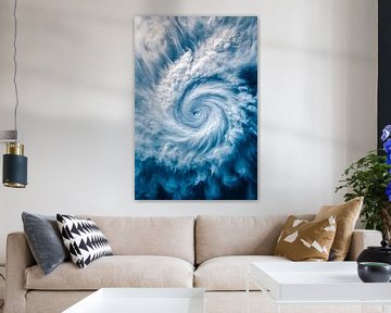 Orkaan over de oceaan van Poster Art Shop