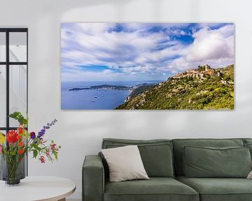 Cap Ferrat and Èze on the Côte d'Azur in France by Werner Dieterich