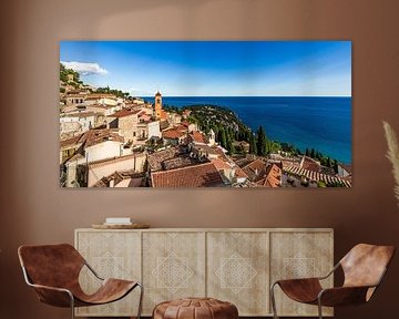 Roquebrune on the Côte d'Azur in France by Werner Dieterich