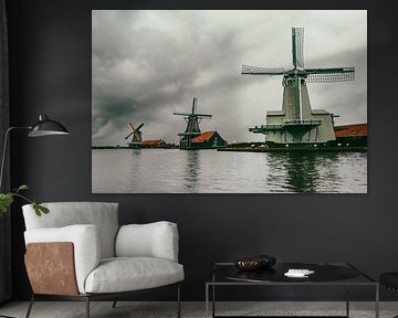 Moody windmolens op de Zaanse Schans II