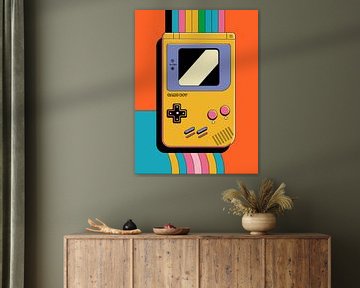 Retro Game Boy van Vicky Hanggara