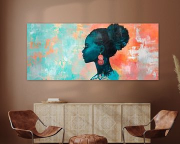 Breath of colours - Expression of stillness Soul light - Weibli by Poster Art Shop