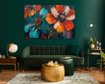 Blossoming colours of the soul by Poster Art Shop