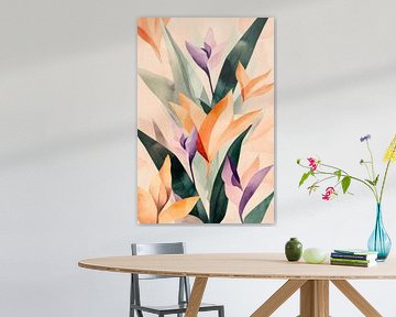 Blütenzauber in sanften Farben von Poster Art Shop