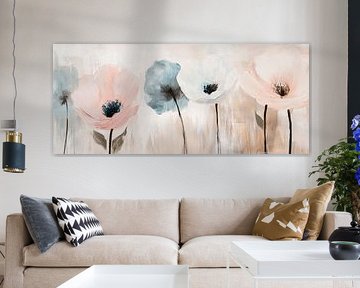 Floral magic in pastel dreams by Poster Art Shop