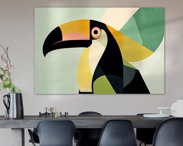 Colourful call of the toucan room by Poster Art Shop