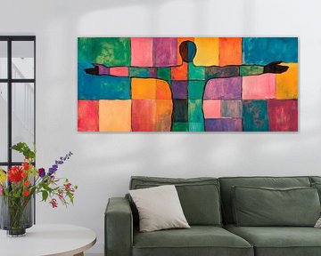 Colourful life - play of colours of the soul by Poster Art Shop