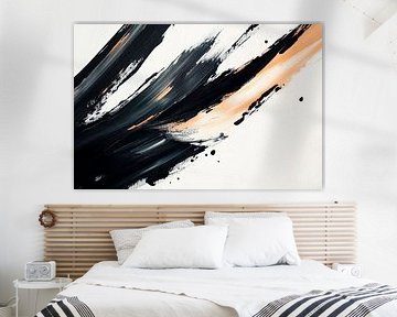 Dynamics of colours - expressive dance by Poster Art Shop