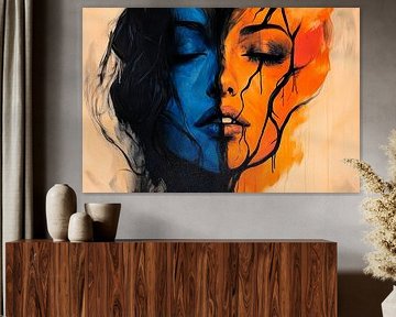 Duality of soul colours by Poster Art Shop