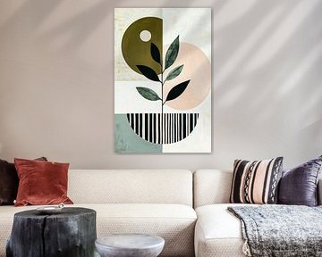 Unfolding the silence - plant art by Poster Art Shop