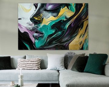 Colours of the soul - Portrait dream by Poster Art Shop
