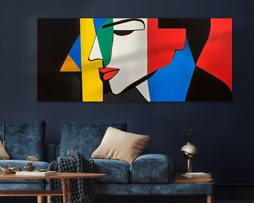 Colours of silence - portrait game by Poster Art Shop