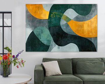 Colourful, sinuous dreams Harmonies in soft tones Sh by Poster Art Shop