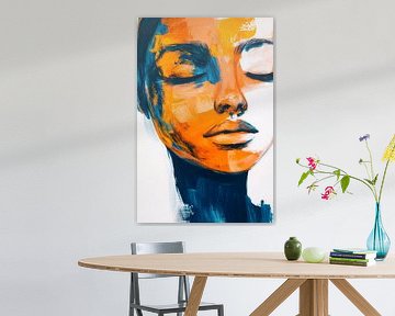 Colours of inner peace - Portrait by Poster Art Shop