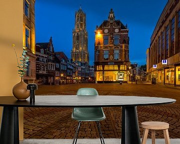 Blue hour in Utrecht by Thomas van Galen