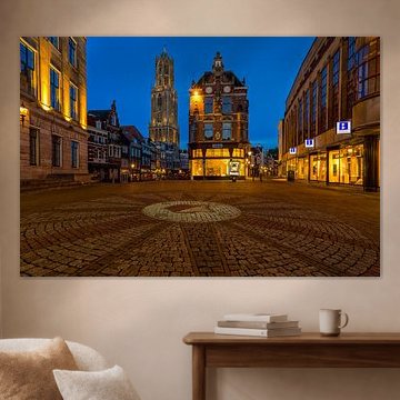 Blaue Stunde in Utrecht von Thomas van Galen