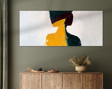 Colourful silence - Masked form Shadow of the soul - V by Poster Art Shop