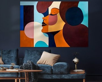 Colourful silence - Portrait dream by Poster Art Shop