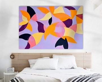 Colourful dances of shapes by Poster Art Shop