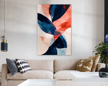 Colourful dance movements in the wind by Poster Art Shop