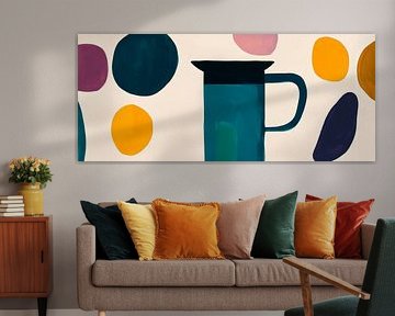 Colourful jug - a still life by Poster Art Shop