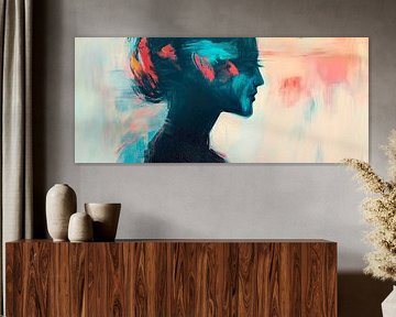 Chuchotements colorés de l'âme sur Poster Art Shop