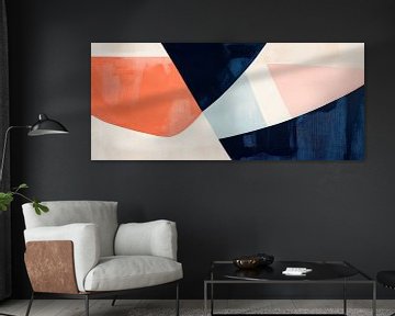 Colourful play of geometry by Poster Art Shop