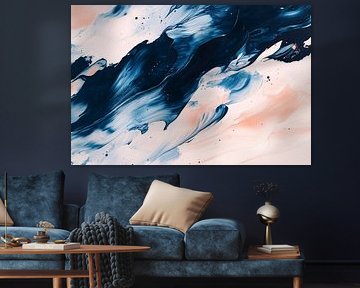 Rush of colour - waves of freedom by Poster Art Shop