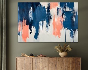 A riot of colour in soft drops by Poster Art Shop