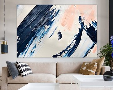 Play of colours of the ocean waves by Poster Art Shop