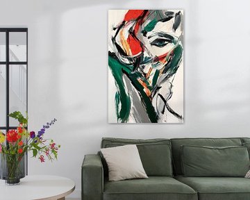 Colour play of the soul - abstract depth by Poster Art Shop