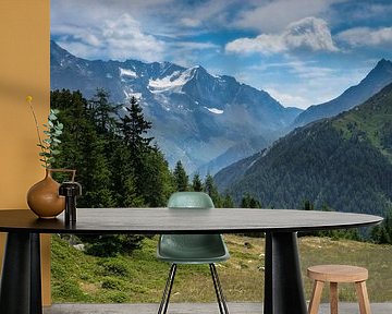 Mountain landscape French Alps by Bas van Gelderen