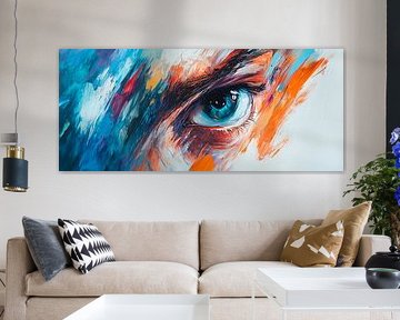 Colour play of the gaze - emotions awaken by Poster Art Shop