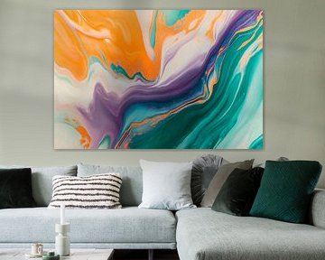 Play of colours of creativity by Poster Art Shop