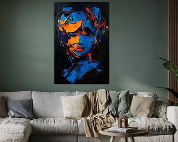 Coloured masks - an expression of the soul by Poster Art Shop