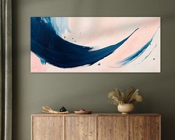 Coloured silence - waves of freedom Artful calm - Ta by Poster Art Shop