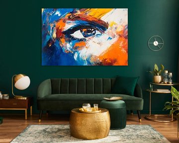 Colourful depth - a look into the unknown by Poster Art Shop