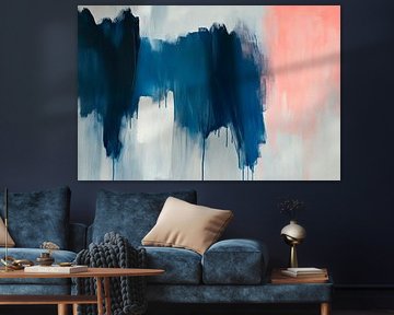 Colour play of emotions - abstract by Poster Art Shop