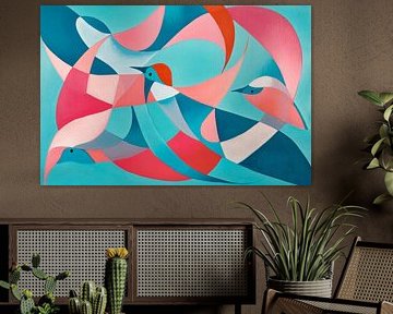Flying colours - Bird's dream by Poster Art Shop