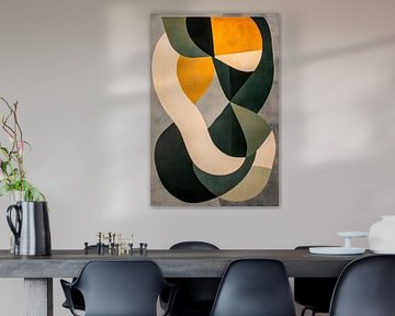 Forms of Silence - Colour Melody Dance of Colours - Abstract by Poster Art Shop