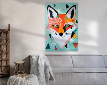 Fox of colour by Poster Art Shop
