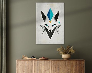 Frosty look - Stylish fox by Poster Art Shop
