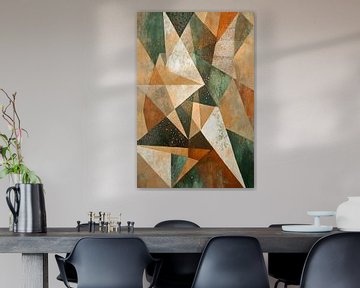 Geometrische harmonie van de natuur van Poster Art Shop