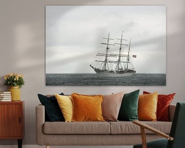 Tallship Statsraad Lehmkuhl by Barbara Brolsma