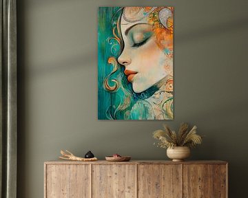Harmony of colours - Hidden soul by Poster Art Shop