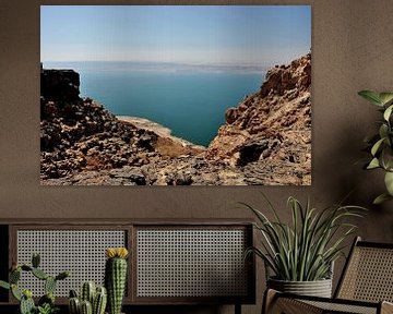 Einzigartige Landschaften am Toten Meer von Frank Photos