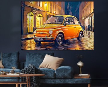 Oudje in het oranje: de Fiat 500 van DeVerviersBelgium